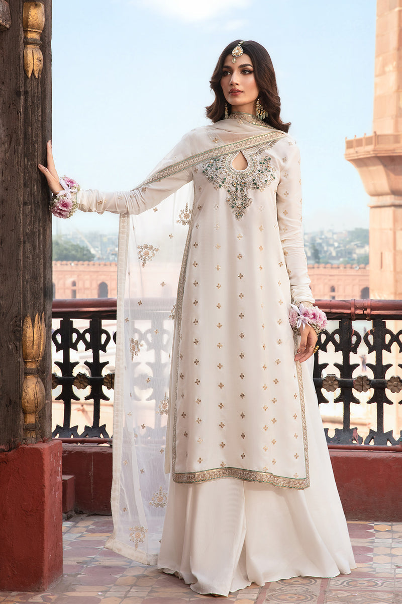Azure Chiffon Embroidered stitched Collection