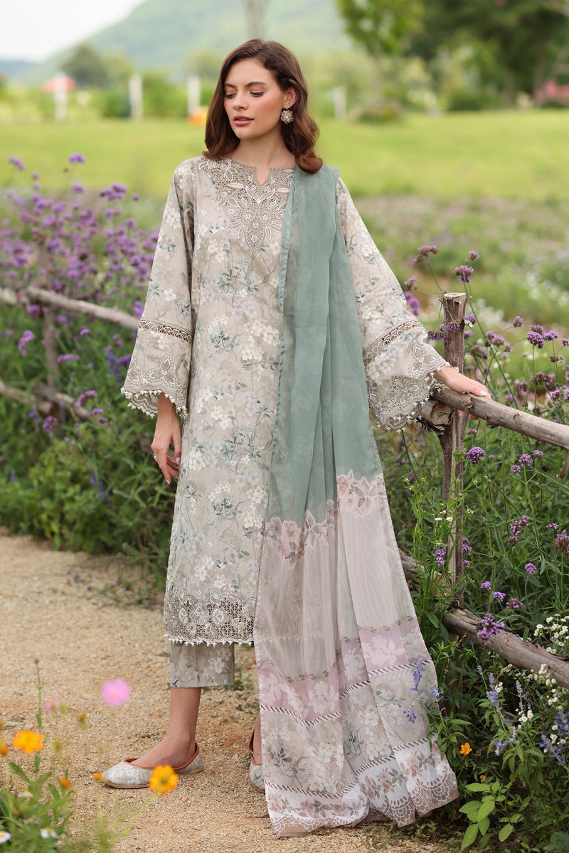 Baroque  – Most Demanding Premium Lawn 3-Piece stitched Suit (2 Colors)