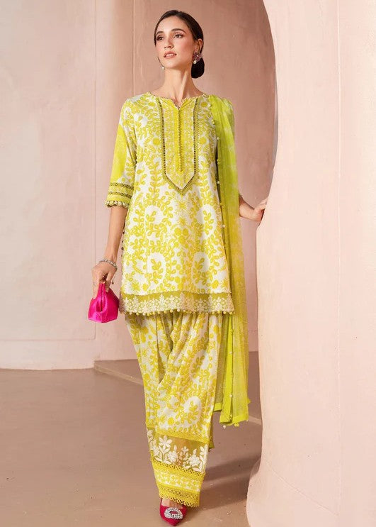 03 PIECE PRINT LAWN SUIT DRESSING DESIGNER