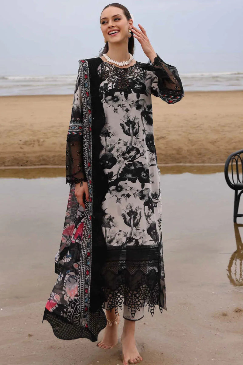 03-PIECE STITCHED LAWN SUIT READY TO WEAR DRESSING DESIGNER