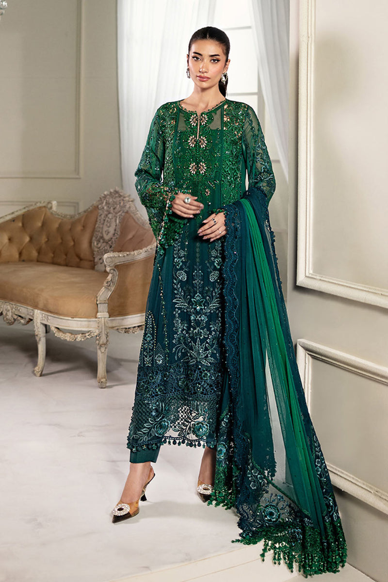 03-Piece Chiffon Suit Dressing Desingner