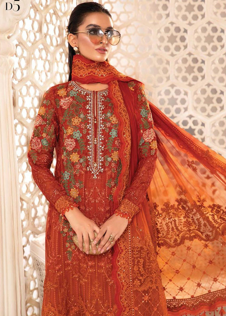03-PIECE EMBROIDERD CHIFFON SUIT READY TO WEAR STITCHED