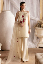 3 Piece Stitched  Silk  suit - Ready to Wear