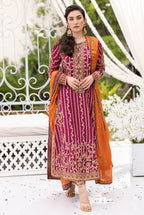 03-Piece Chiffon Suit With Embroidery | Ready To Wear