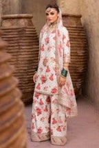 03-PIECE STITCHED SILK SUIT DRESSING DESIGNER