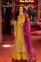 Luxury Organza Embroidered Suit