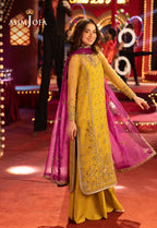 Luxury Organza Embroidered Suit