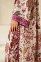Digital Print Lawn Embroidered 3 Piece Suit RTW
