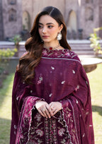 03-Piece Heavy Embroidered Suit  | Ready To Wear