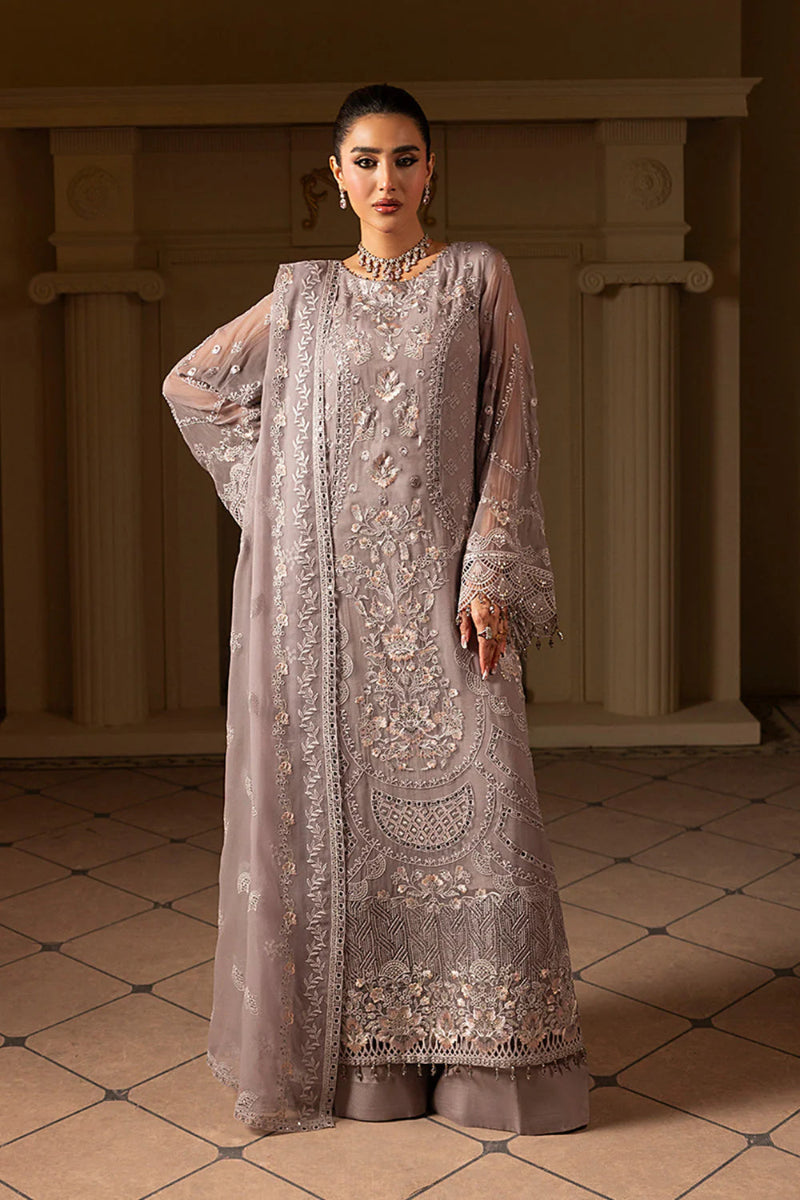 03-Piece Chiffon Suit With Heavy Embroidery | Ready To Wear