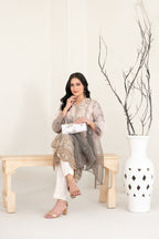 Tawakkal Fabrics 3-Piece -Stitched Organza Collection