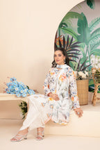 3 Piece Stitched suit Buhaisa by Tawakkal Fabrics