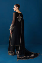 03-Piece Chiffon Suit With Embroidery | Ready To Wear