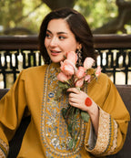 03-Piece Lawn Suit With Embroidery - Ready To Wear
