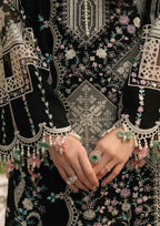 03-Piece Fully Embroidered Luxury Chikankari Lawn - Ready To Wear