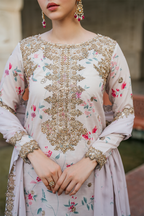 Master Quality Embroidered Lawn Suit with Digital Printed Chiffon Dupata