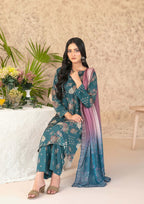 3-Piece stitched Digital Printed Staple Collection