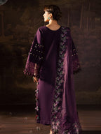 03-Piece Cotton Suit With Net Dupatta | Ready To Wear
