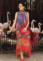Violet Sunrise - 3 Piece Embroidered Lawn Suit | Ready To Wear