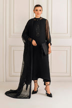 3  Piece Stitched  Chiffon Suit - Ready to Wear
