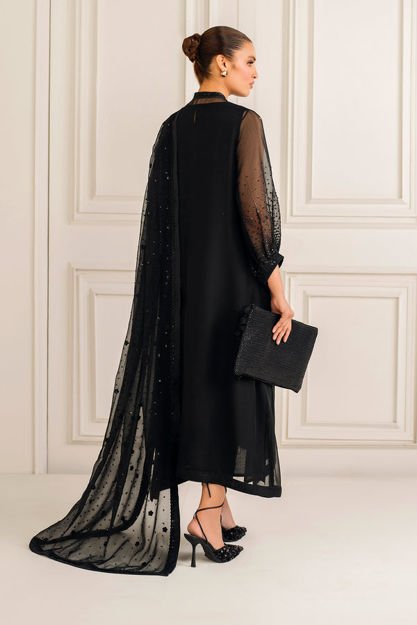 3  Piece Stitched  Chiffon Suit - Ready to Wear