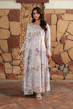 Luxury Printed Lawn Suit with Embroidered Front & Chiffon Dupatta