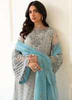 03-Piece Embroidered Chiffon Suit | Ready To Wear