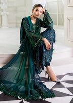 Maria B Chiffon Collection 2025 | Luxury Tie & Dye Embroidered 3-Piece Suit