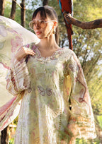 03-Piece Embroidered Lawn Suit With Chiffon Dupatta | Ready To Wear