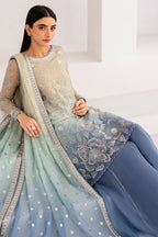 Jazmin stitched Chiffon Suit with Malai Trouser