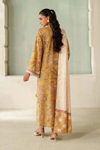 03-Piece Digital Printed Embroidered Lawn Suit - Ready To Wear