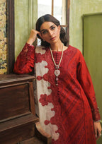 03-Piece Law Suit With Heavy Chikankari Embroidery | Ready To Wear
