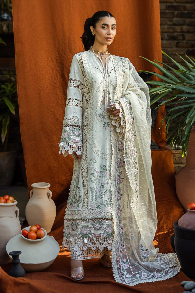 03-Piece Embroidered Lawn Suit | Ready To Wear