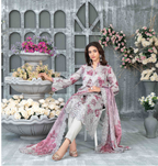 Luxury Embroidered Lawn Suit Ready To Wear