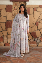 Luxury Printed Lawn Suit with Embroidered Front & Chiffon Dupatta