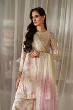 03-Piece Printed Lawn Suit | Ready To Wear