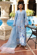 03-Piece Shamooz SIlk Suit With Organza Dupatta | Ready To Wear