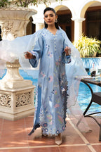 03-Piece Shamooz SIlk Suit With Organza Dupatta | Ready To Wear