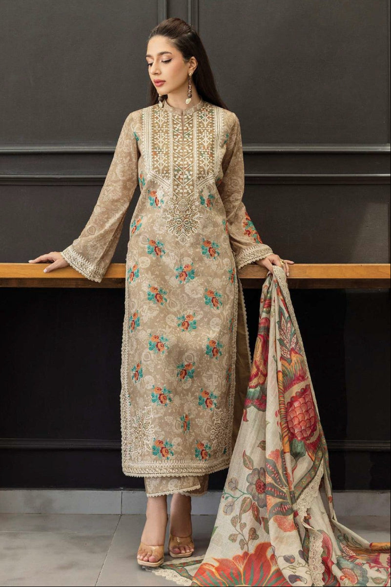 Lawn 3-Piece stitched Set