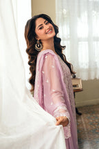03-Piece Embroidered Chiffon Suit | Ready To Wear