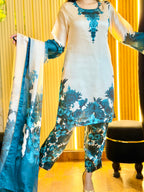 Digital Print Silk 3pcs (ZING PHOOL)