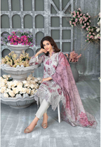 Luxury Embroidered Lawn Suit Ready To Wear