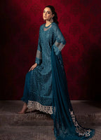 03-Piece Chiffon Suit With Embroidery | Ready To Wear