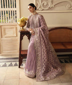 03-Piece Organza Suit With Heavy Embroidery | Ready To Wear
