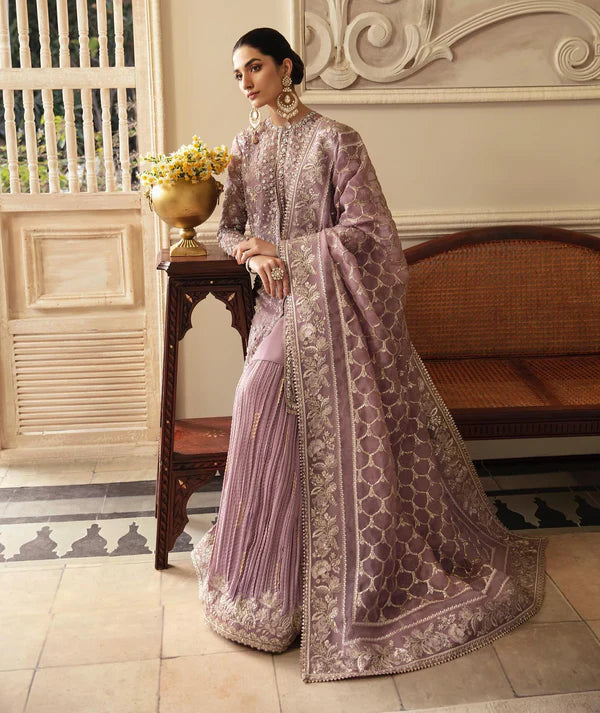 03-Piece Organza Suit With Heavy Embroidery | Ready To Wear