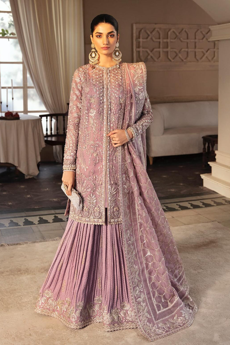 03-Piece Organza Suit With Heavy Embroidery | Ready To Wear