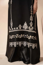 03-Piece Chiffon Suit With Thread Embroidery | Ready To Wear