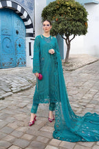 Maria.B 3PC Heavy Embroidered Chickan Kari Lawn Suit