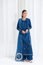 3 Piece Lawn Embroidered Chikankari Suit RTW