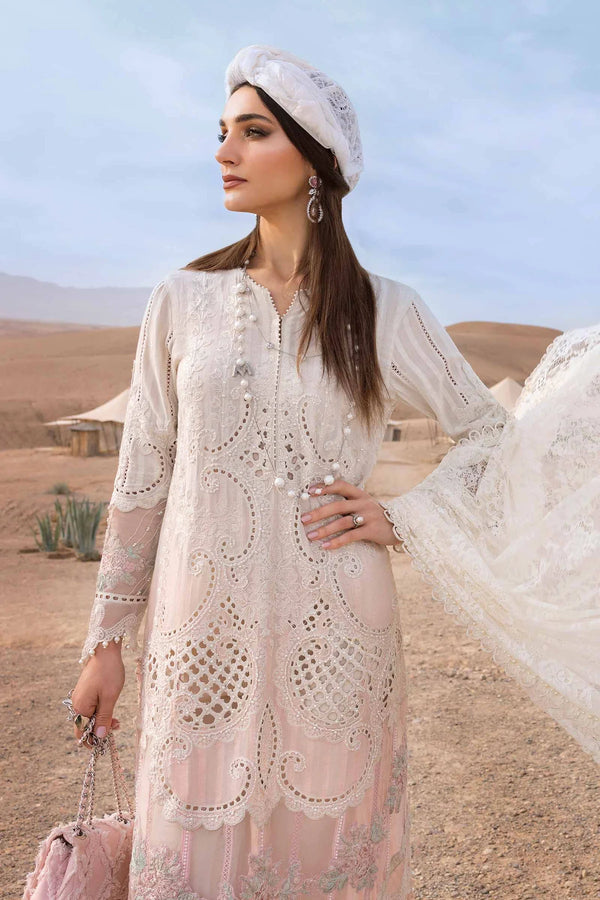 3 Piece Lawn Embroidered Suit Ready To Wear